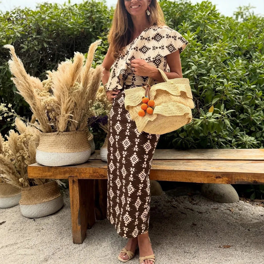 Vestido Flora Asimétrico